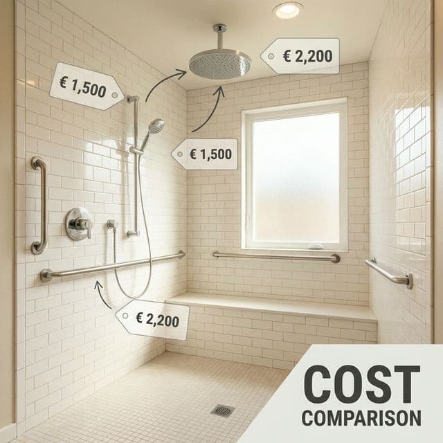 Prix Douche Senior 2026 : Guide Complet des Tarifs et Aides